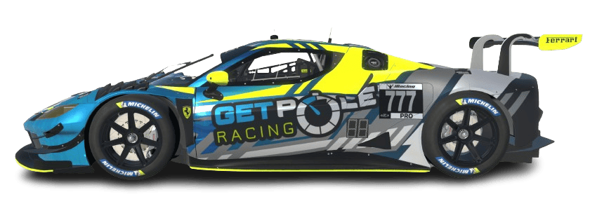 GetPole Racing: iRacing Livery of Ferrari 296 GT3